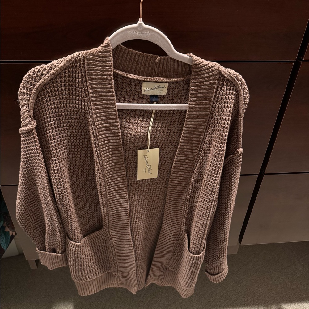 Universal Thread Brown Cardigan Sweater